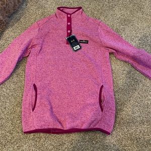 Hot pink sweatshirt